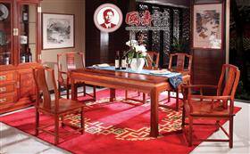 如意长餐台七件套 /  如意酒柜